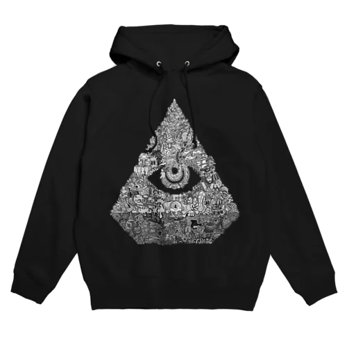 MEISONくん モノクロ Hoodie