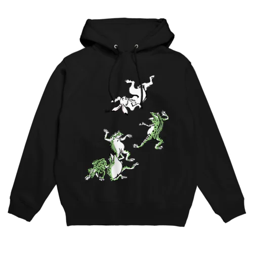 鳥獣戯画 Hoodie