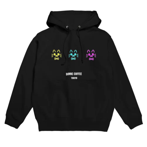 どんねこ ネオンカラー Hoodie