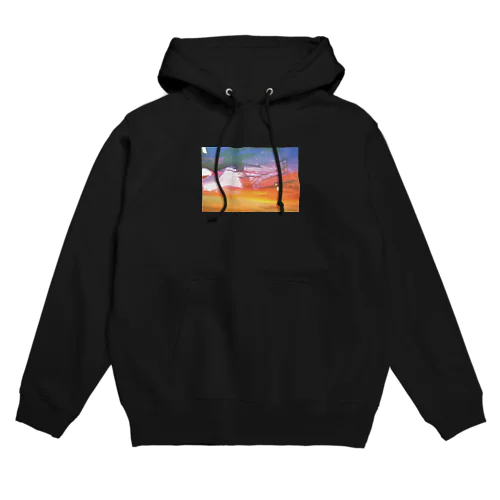 sunset town Hoodie