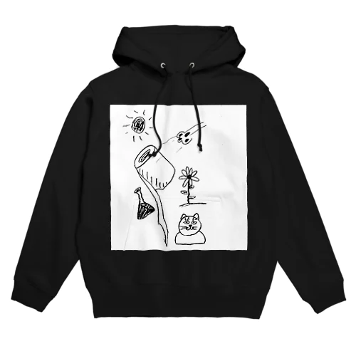 盃にあなたを入れたい朝 Hoodie