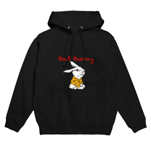 Bad Bunnyちょいワルうさぎ　兎 Hoodie