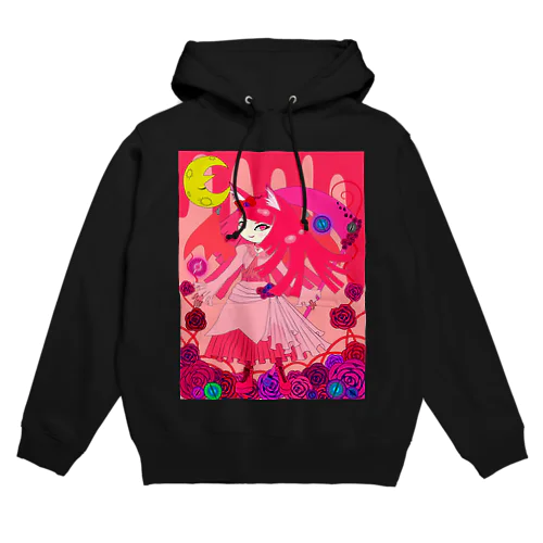 ピンクverヤミネコチャンネル Hoodie