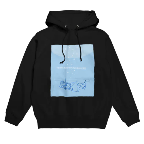 深い眠りの中で記憶の海を漂う。 Hoodie
