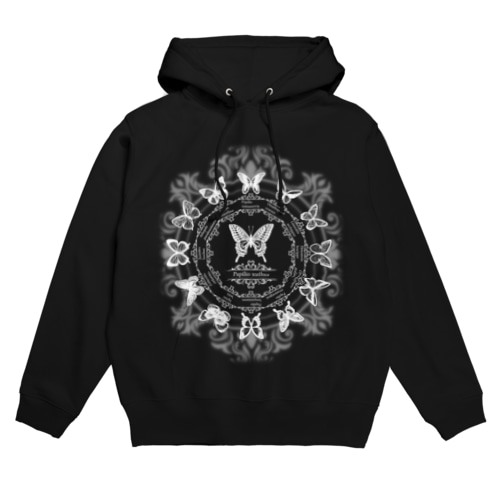 13 butterflies　white Hoodie