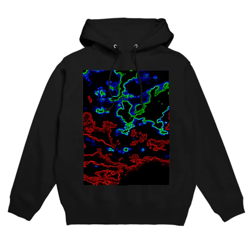 (コラボ)Fraction of Clouds makes a Map (Photo by @YA9fTTUlc6YaxDn) Hoodie