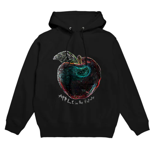 Apple in the future (Black Background ver) Hoodie