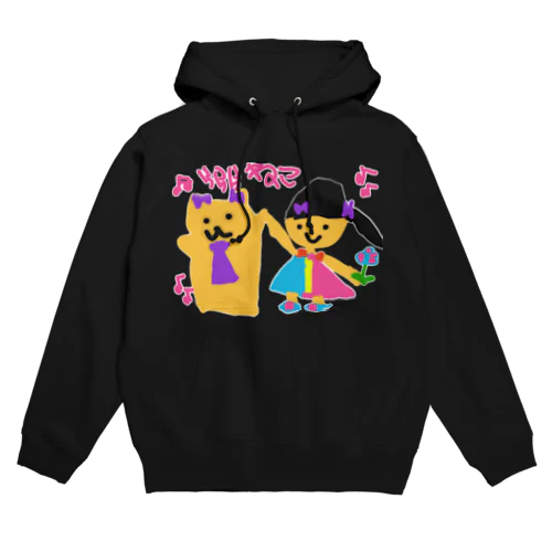 ららら　ねこ Hoodie