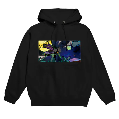 THE LEGEND OF SPACE-NINJA Hoodie