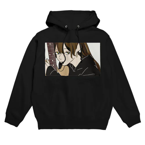 アコギの女の子 Hoodie