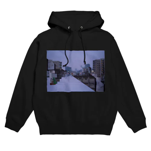 よるのまちだったものを纏う Hoodie