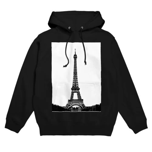 エッフェル塔 Hoodie