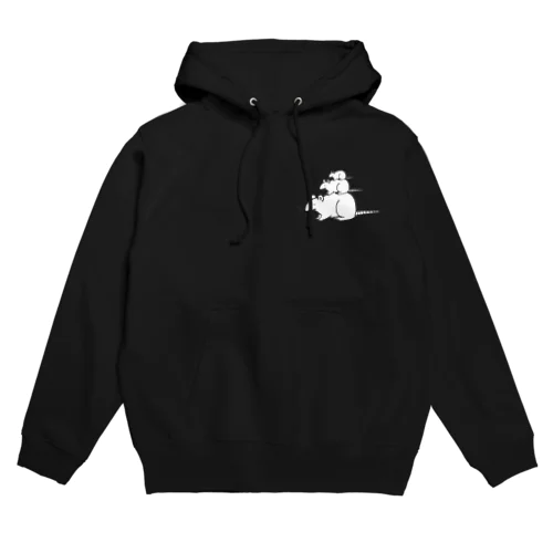 ゆるらっと　おんぶ Hoodie
