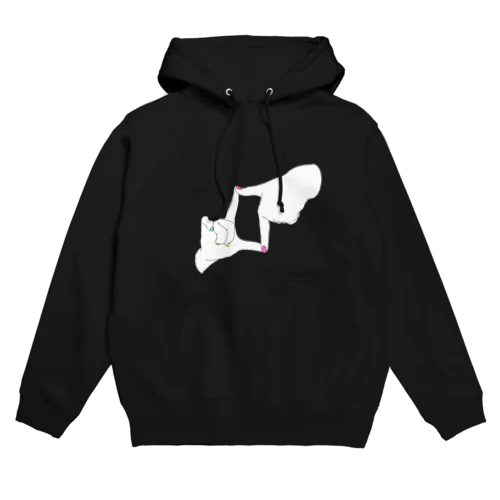 カラフル　ネイル Hoodie