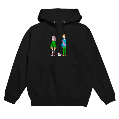 AND A DOG Hoodie