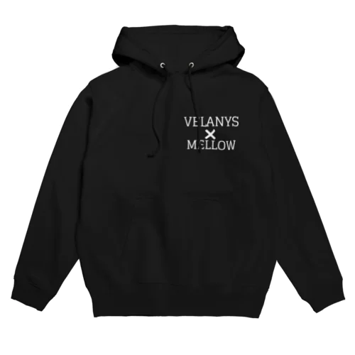 VELANYS×MELLOWコラボ　Wロゴ Hoodie