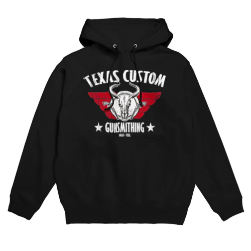 TEXAS CUSTOM GUNSMITHING BULL SKULL Hoodie