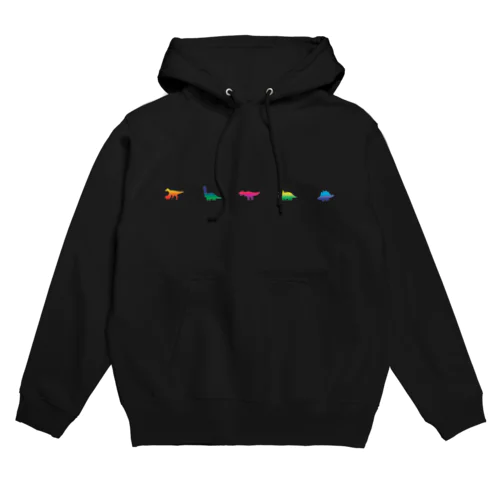 控えめに恐竜 Hoodie