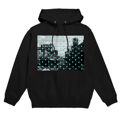 新津駅前foodie Hoodie