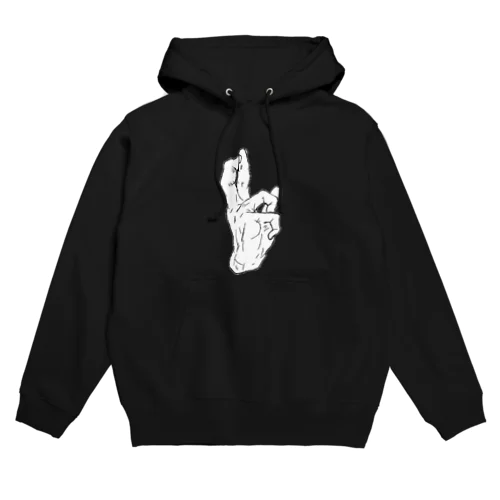 手描きの手 Hoodie