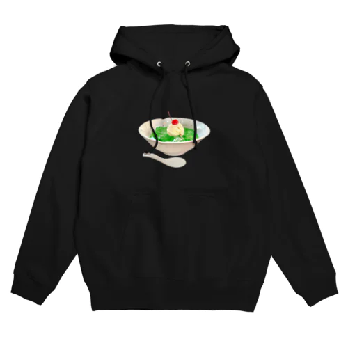 クリームソーダのデカ盛り Hoodie