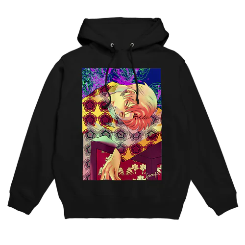 ビビットカラー美青年グッズ Hoodie