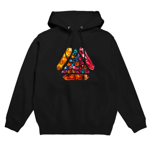 CHAKRA TRIANGLE STONE  Hoodie