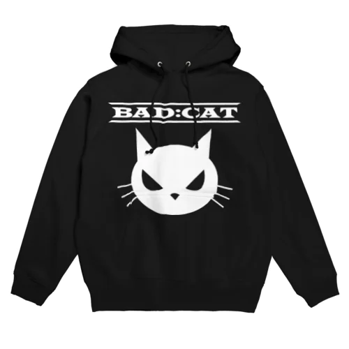 反抗期の猫シリーズ BAD CAT Hoodie