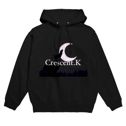 Crescent.K 2021 collection  Crescent-Wolf【クレセント-ウルフ】 Hoodie