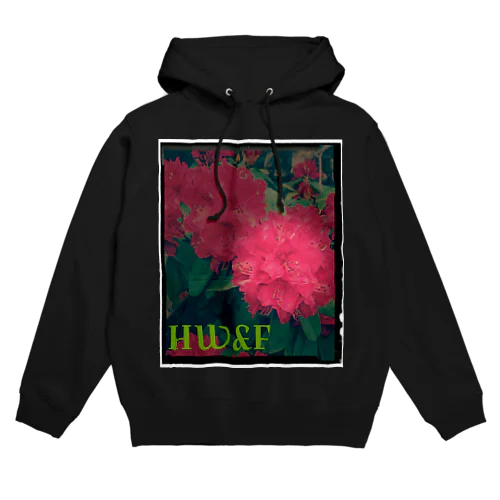 赤い花とHW&F Hoodie