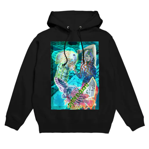 パワーストーン『パイライトインクォーツ』 Hoodie