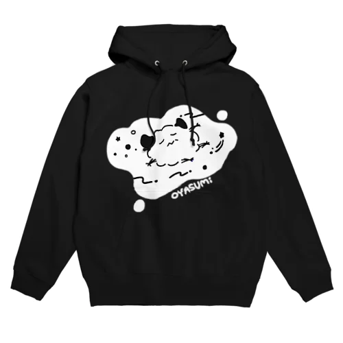 おやすみDARY　黒 Hoodie