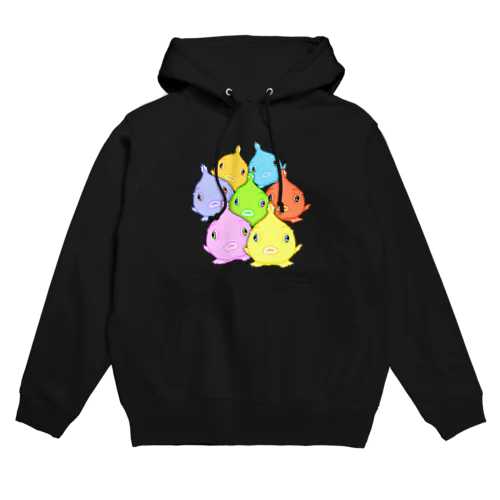 団子状態のダンゴウオたち Hoodie