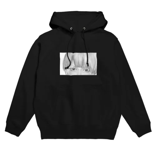 モノクロ少年 Hoodie