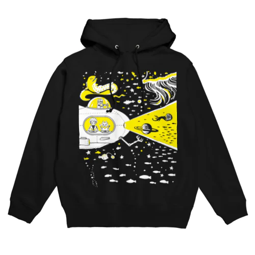 宇宙潜水艇 Lagopus muta Hoodie