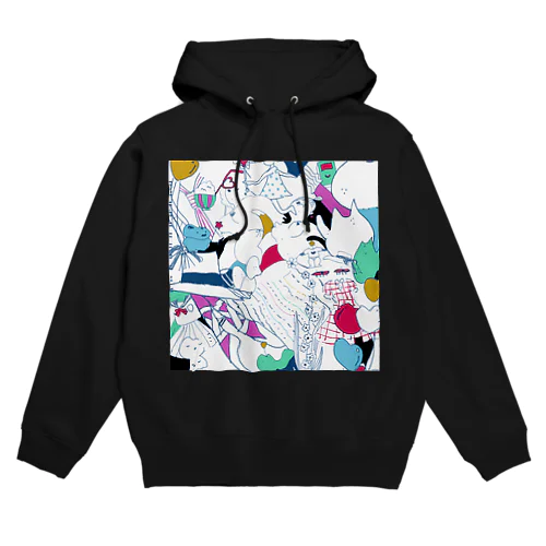 女の子モチーフ詰め合わせ Hoodie