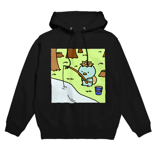 フィッシングめろんペン Hoodie