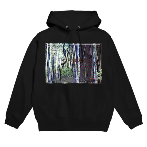 樹海の前に立っている人　決 Hoodie