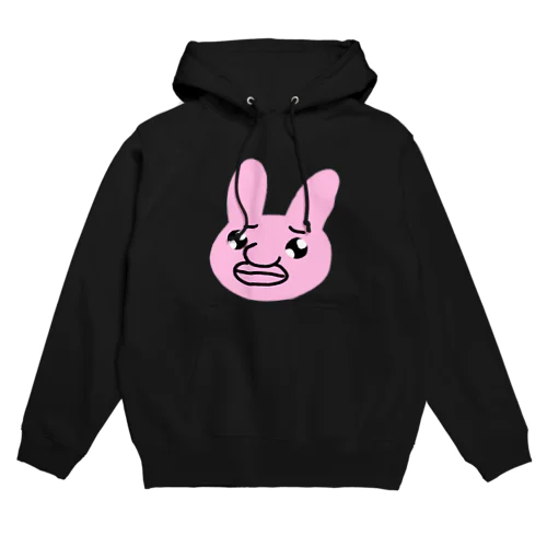 不細工なぴえんうさぎ Hoodie