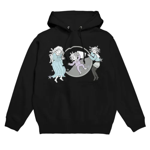 おやすみメデューサ（背景なし） Hoodie