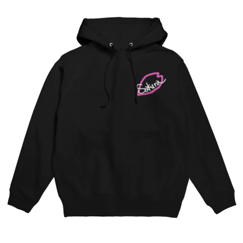 NEW Sakura ロゴ Hoodie