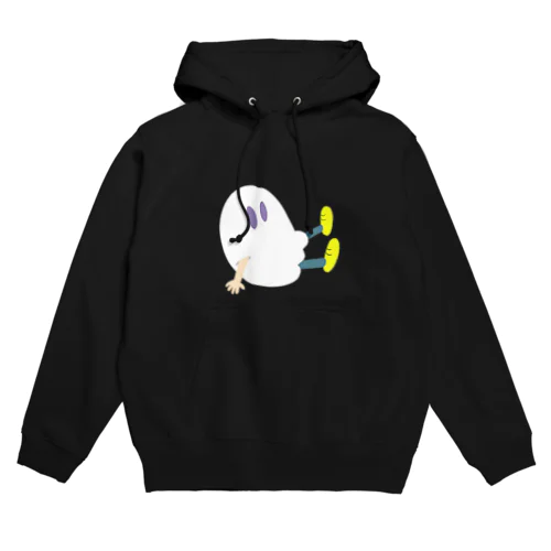 おすわり二頭身おばけ Hoodie