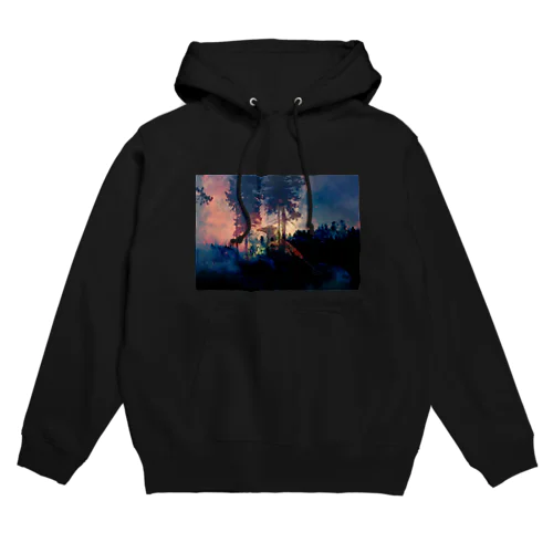 forest fire Hoodie