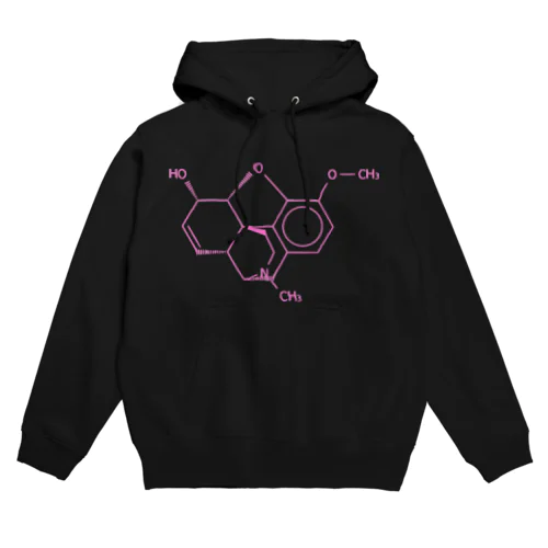 コデインの分子構造 Hoodie