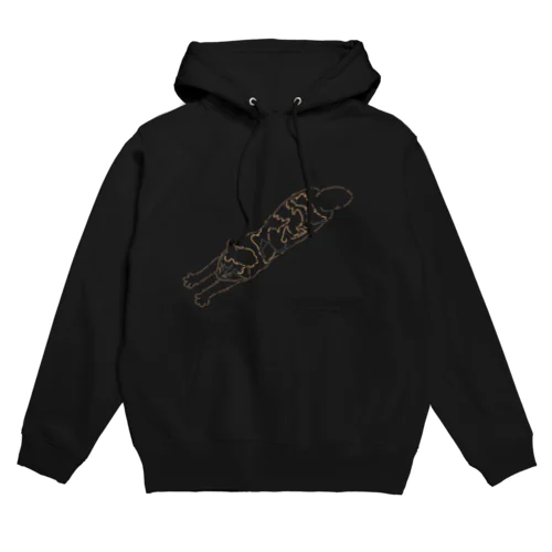 伸びるみーちゃんのかたち Hoodie