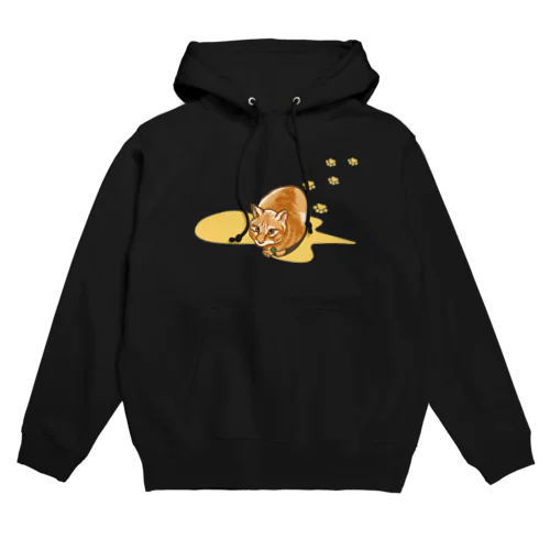 茶トラ猫　黄パーカー　(4色展開) Hoodie