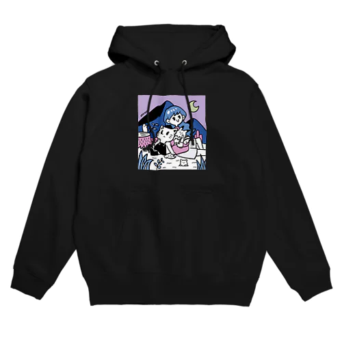 【お月さまシリーズ・カラー】COLOR TUNE BOX Hoodie