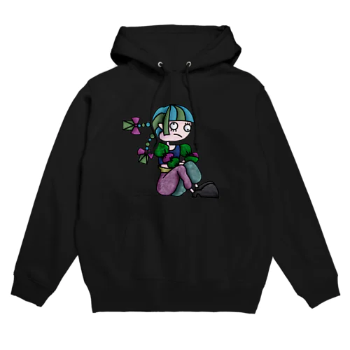 みッくス〜不思議シリーズ〜「思考中」 Hoodie