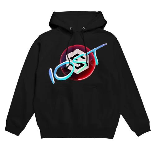 IOST【ホッパーデザイン】グラデーション（青） Hoodie