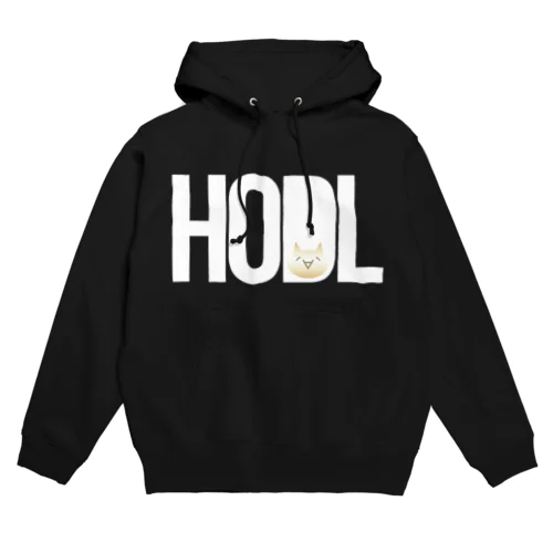 HODL MONA Whitefont Hoodie